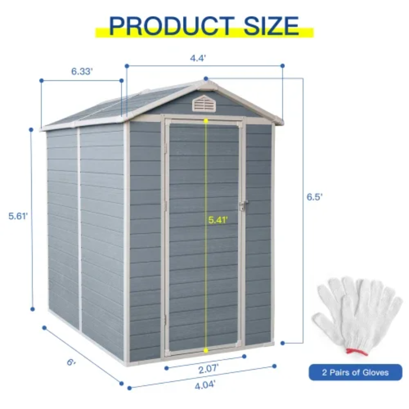 Outdoor Furniture Store - Kit Capanno da Giardino in Resina