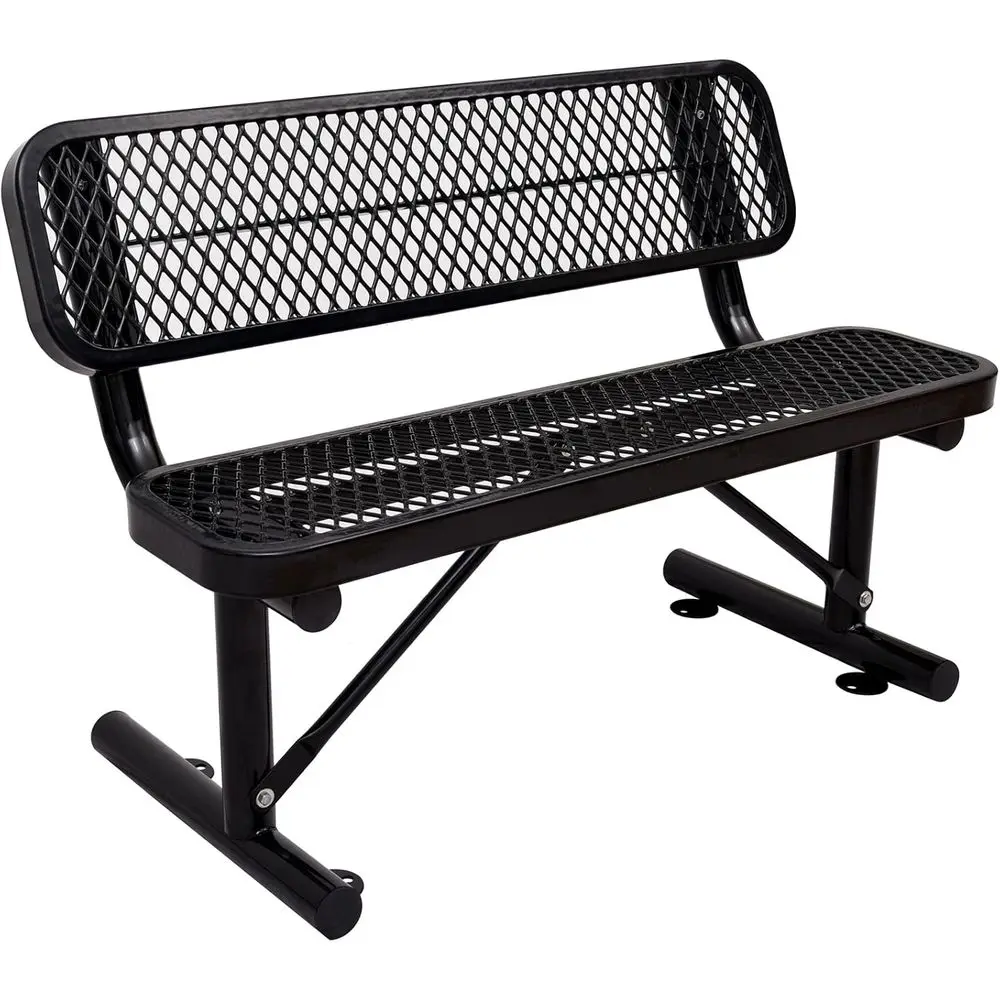 Garden Bench Metal - Panca in Metallo Resistente per Esterni