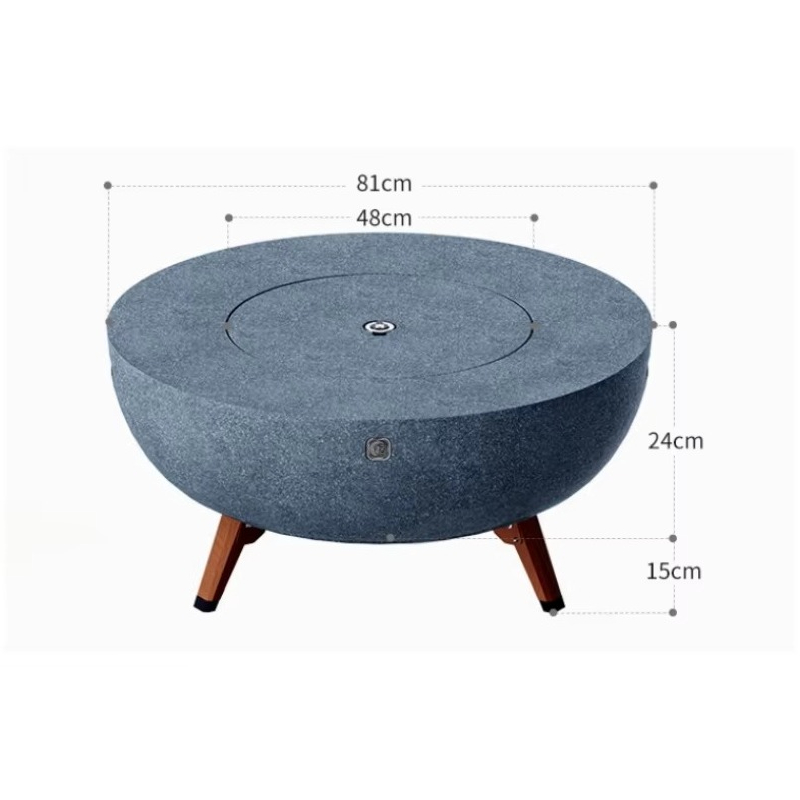 Tavolo da Esterno con Braciere - Outdoor Furniture With Fire Pit Table recensione e prezzo