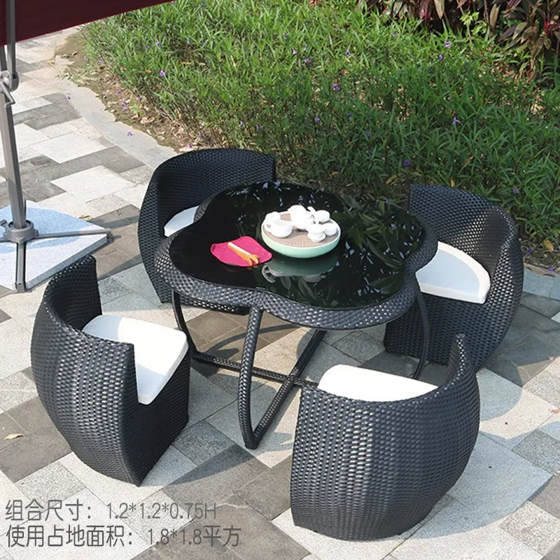 Set Tavolo e Sedie in Rattan d - Outdoor Furniture Store recensione e prezzo