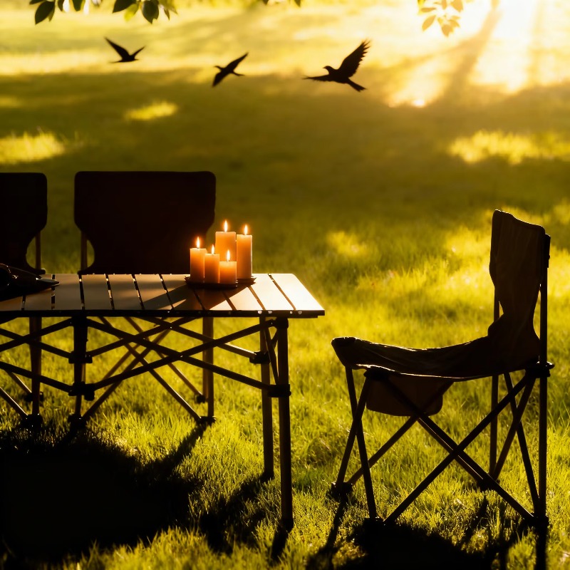 Tavolo e sedie pieghevoli in l - Outdoor Furniture Quality recensione e prezzo