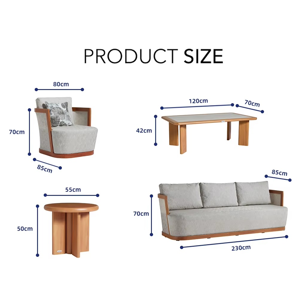 Set di Divani da Giardino in A - Outdoor Furniture Quality recensione e prezzo