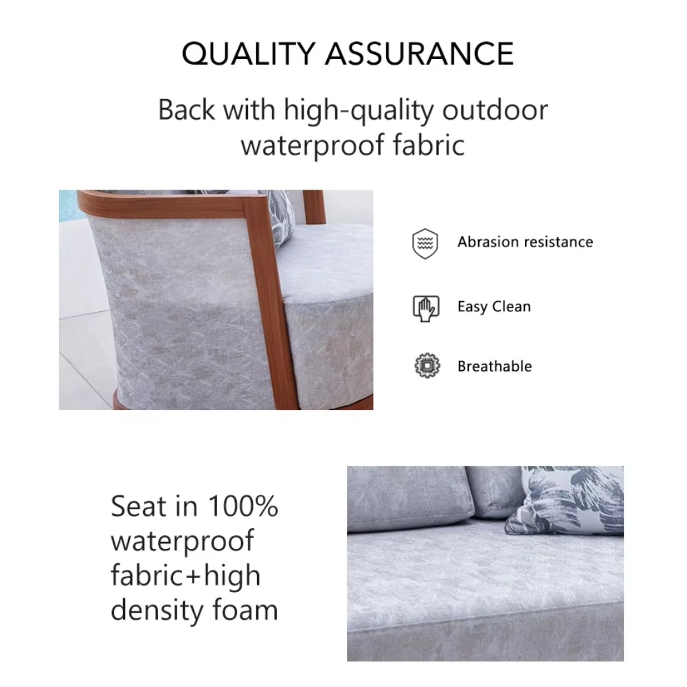 Set di Divani da Giardino in A - Outdoor Furniture Quality recensione e prezzo