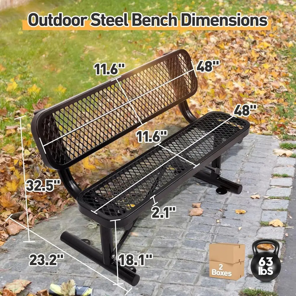 Panca in Metallo Resistente pe - Garden Bench Metal recensione e prezzo