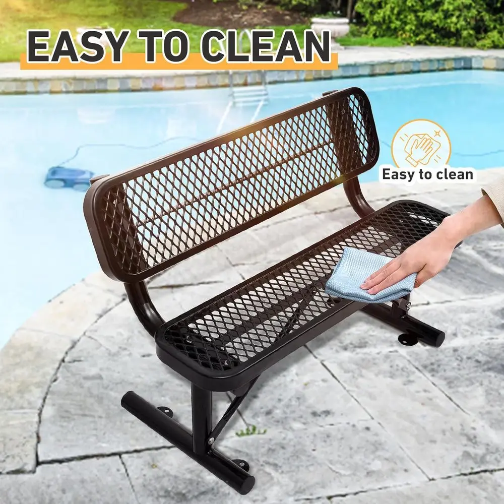 Panca in Metallo Resistente pe - Garden Bench Metal recensione e prezzo