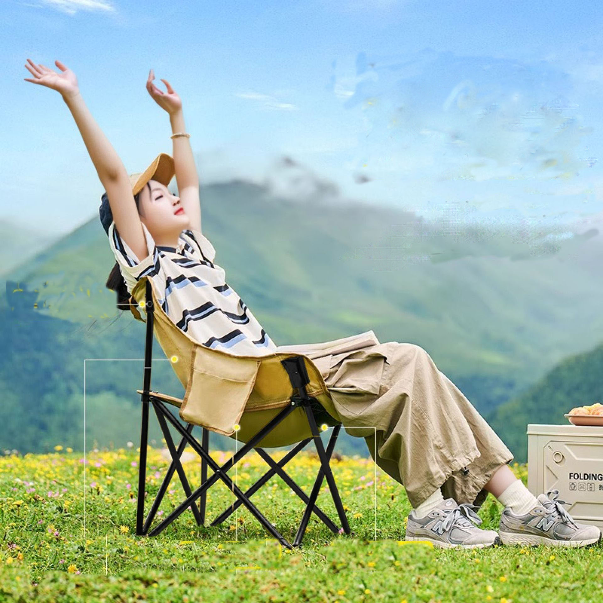 Sedia da Campeggio Portatile L - Garden Bench Metal recensione e prezzo