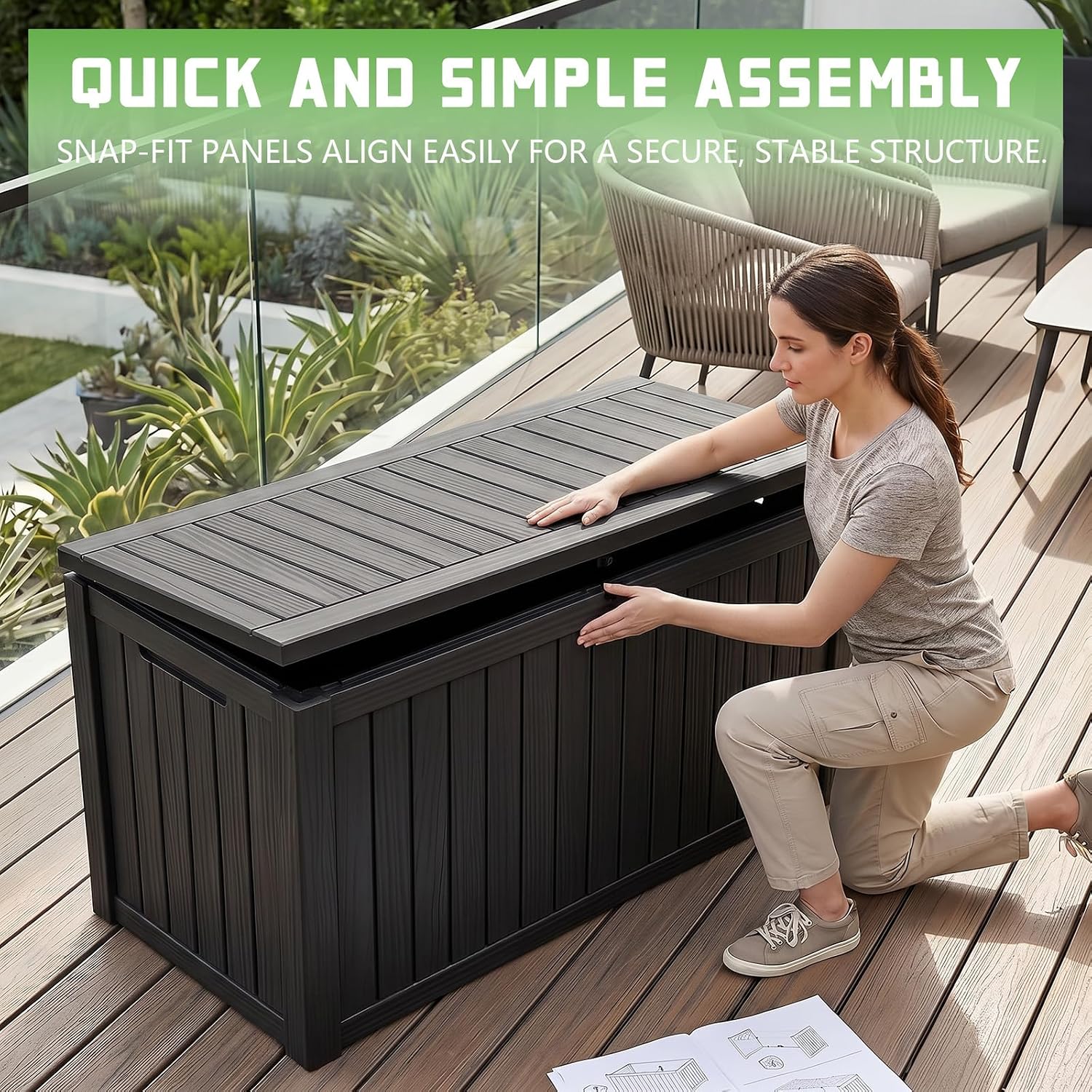 Cassa da Esterno in Resina da  - Outdoor Furniture Cushions recensione e prezzo