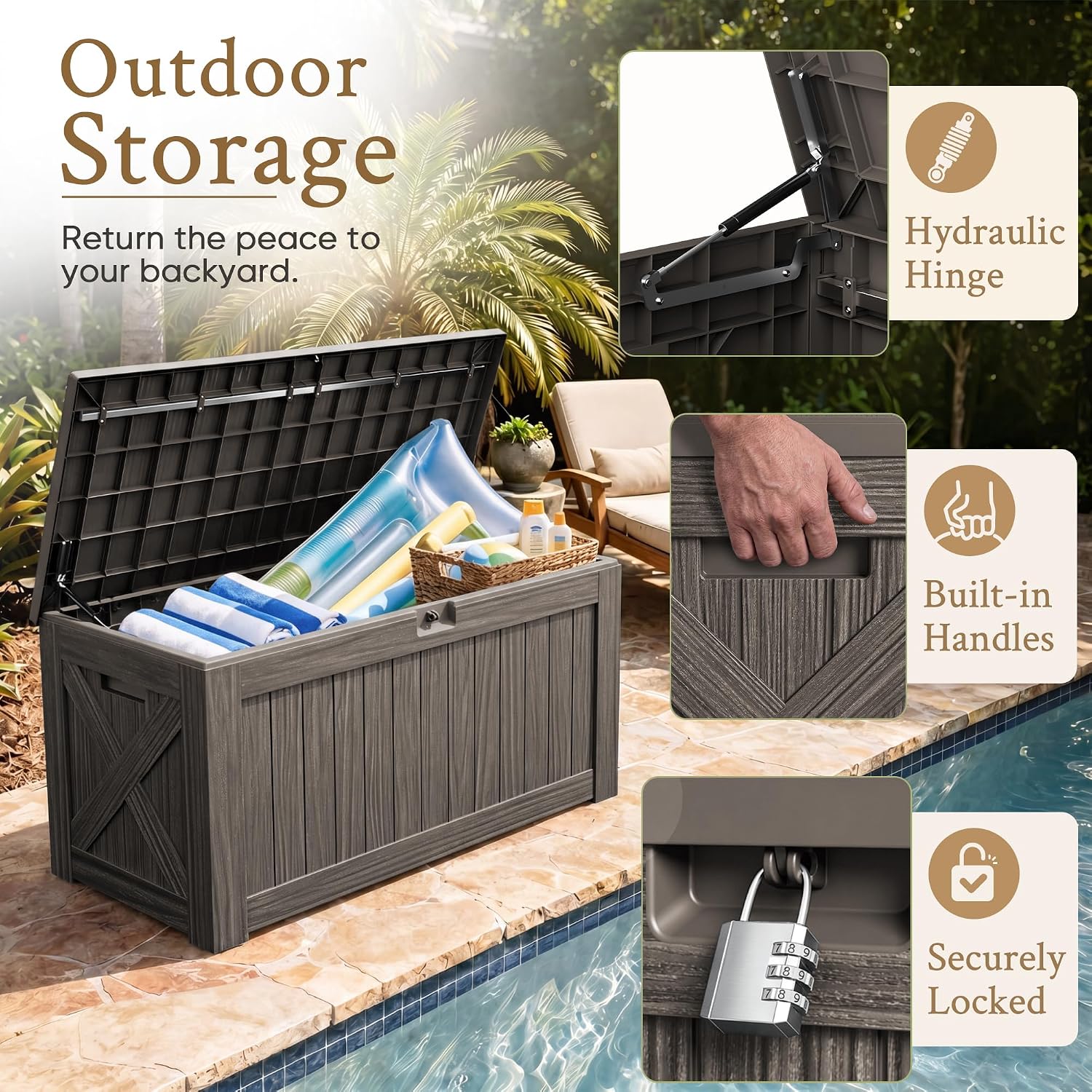 Contenitore da Esterno da 120  - Outdoor Furniture Cushions recensione e prezzo
