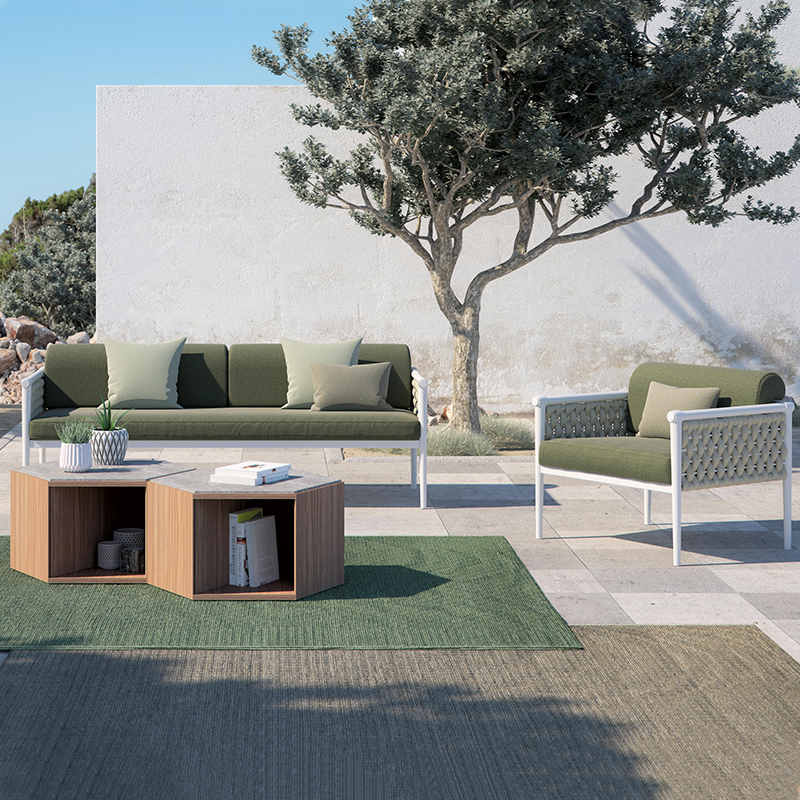 Per set di divani in corda eco - Outdoor Furniture Cost recensione e prezzo