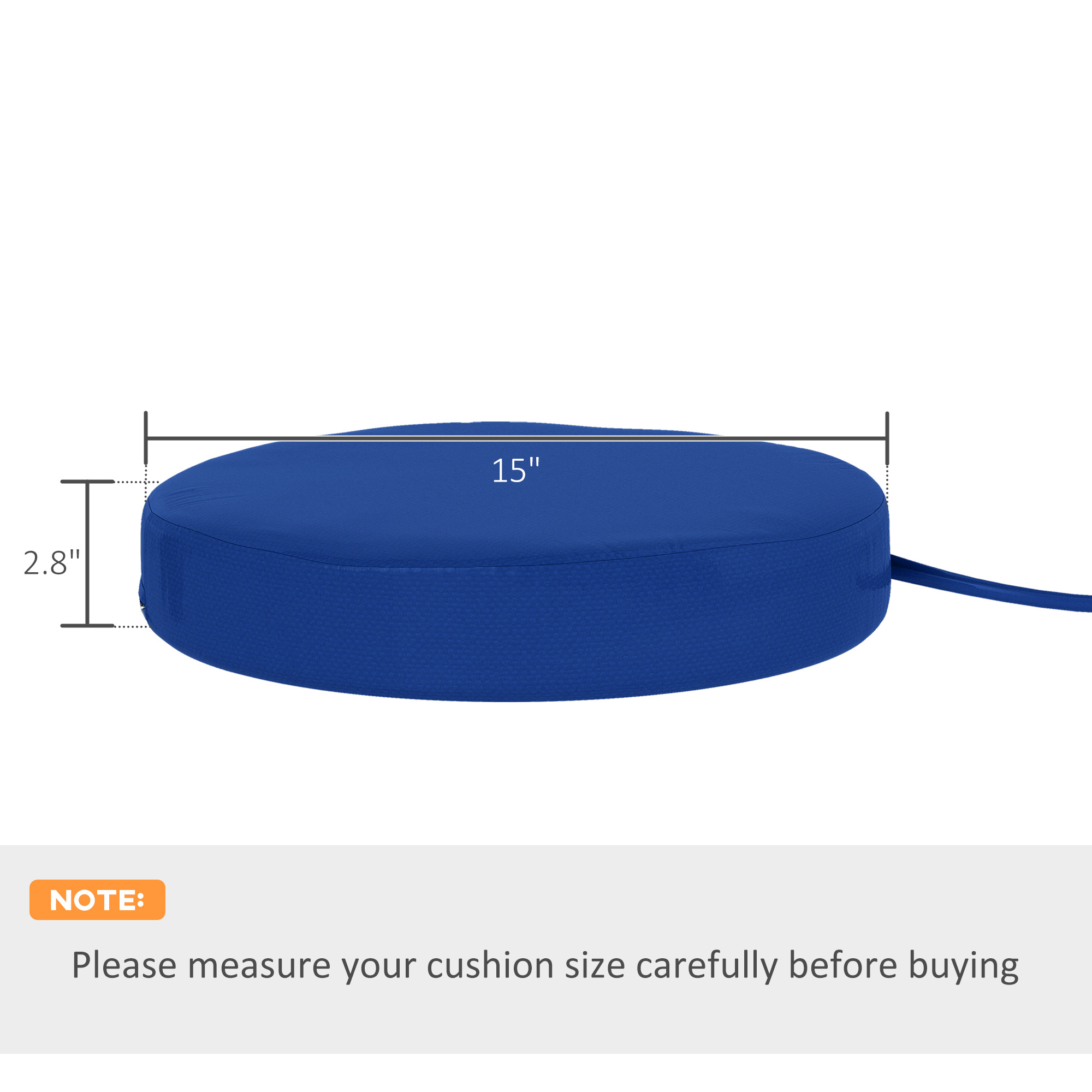 Set di 4 Cuscini per Sedie da  - Outdoor Furniture Cushions recensione e prezzo
