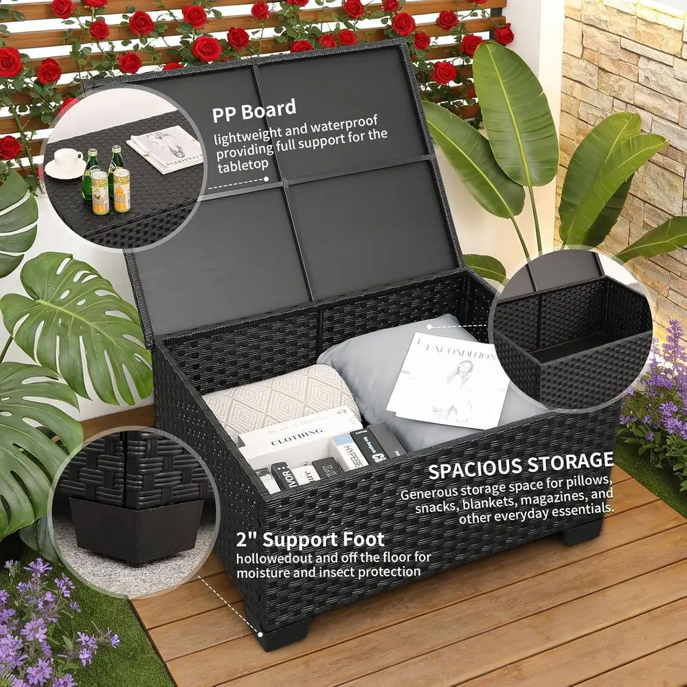Set di Mobili da Esterno 45 Pe - Outdoor Furniture With Fire Pit Table recensione e prezzo