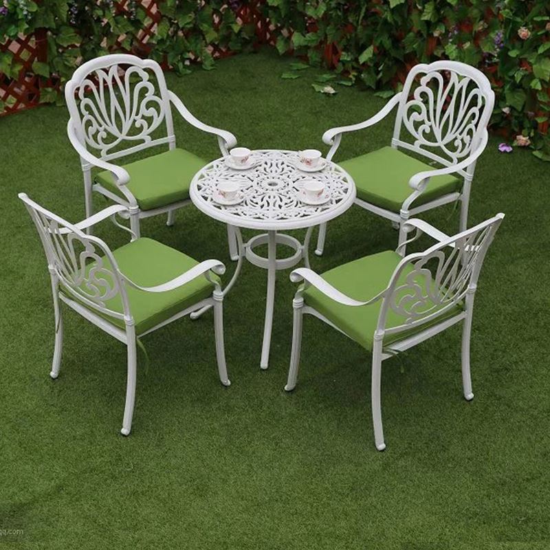 Set da Giardino in Alluminio P - Outdoor Furniture With Fire Pit Table recensione e prezzo