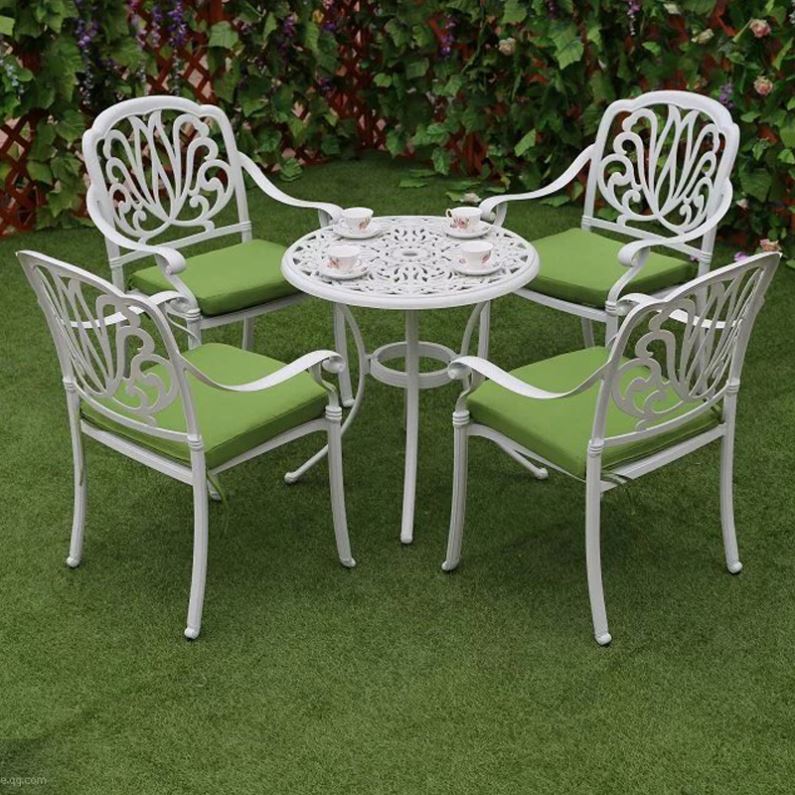 Set da Giardino in Alluminio P - Outdoor Furniture With Fire Pit Table recensione e prezzo