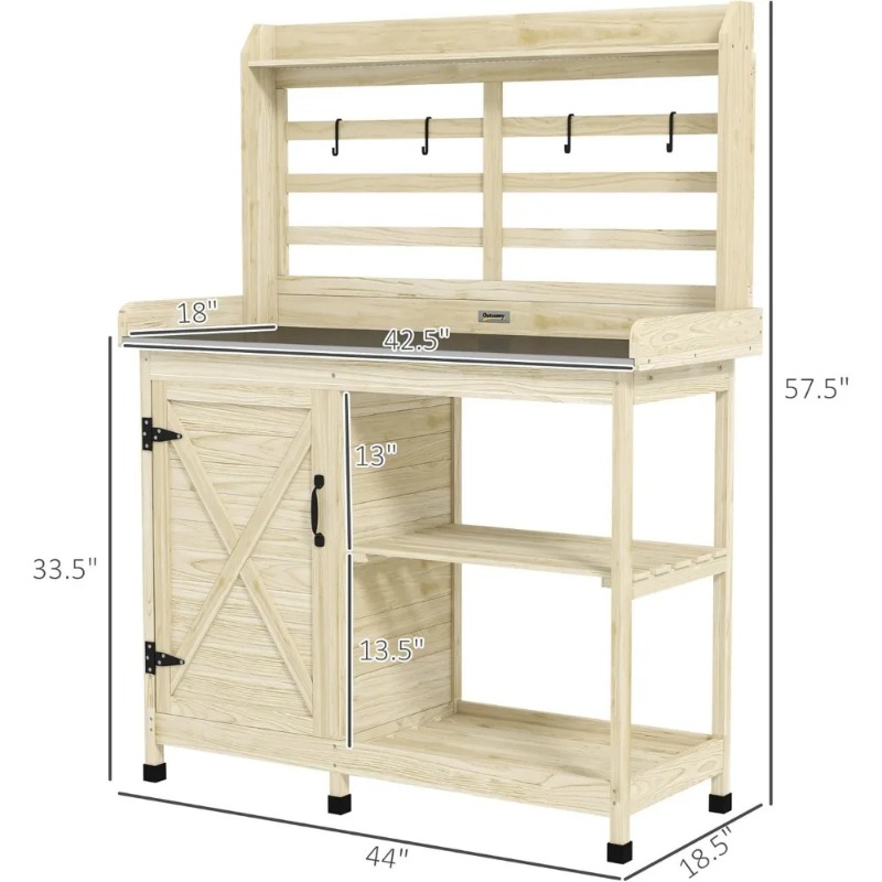 Postazione di lavoro da giardi - Garden Bench Metal recensione e prezzo