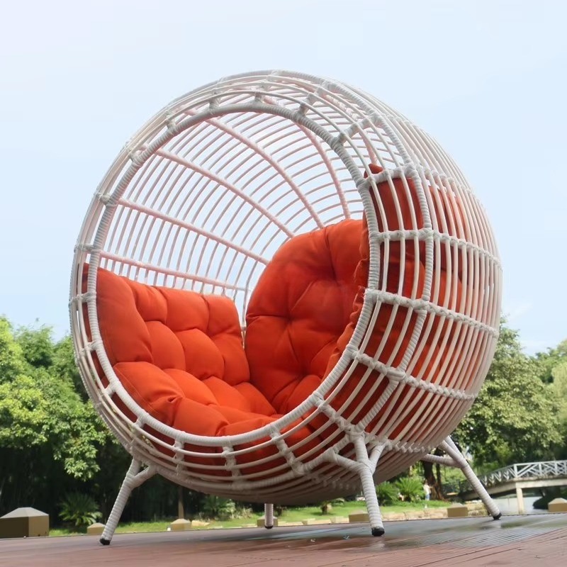 Sedia a dondolo in vimini e ra - Outdoor Furniture Quality recensione e prezzo