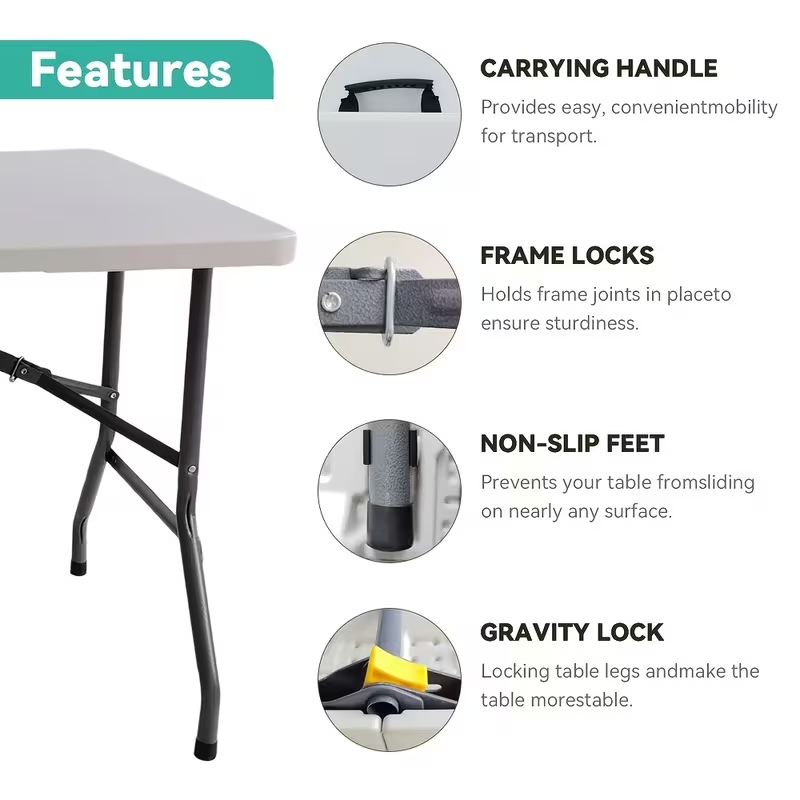 Tavolo Pieghevole, Tavolo in P - Outdoor Furniture Store recensione e prezzo